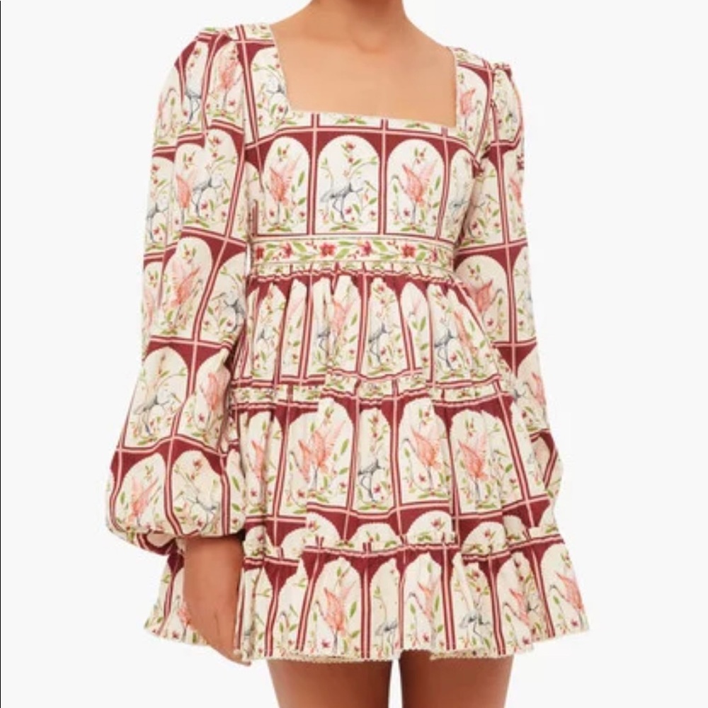 Agua by Agua Bendita Avena Garza Mini Dress NWT
